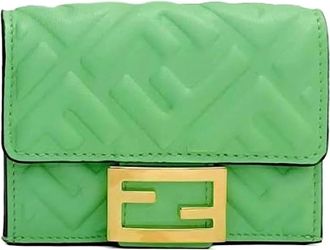 Fendi Mujer, Accesorios, Verde, Talla: ONE Size