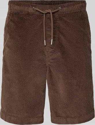 Selected Regular Fit Sweatshorts aus Baumwoll-Mix Modell JACE in Hellbraun, Gr&ouml;&szlig;e XXL