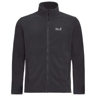 Jack Wolfskin Taunus 200 Fullzip Fleecejacke f&uuml;r Herren | grau