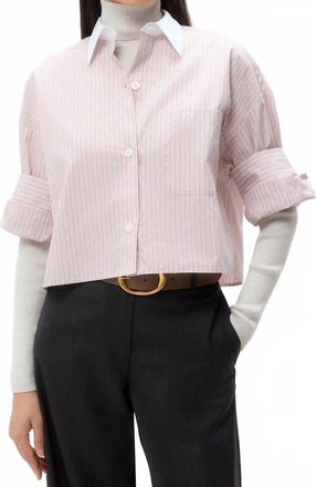 TWP Next Ex Shirt In Spanish Villa/white