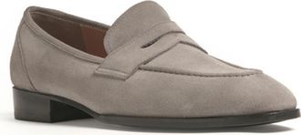 Anthony Veer Belmont Penny Loafer in Dover Cliff Taupe Suede at Nordstrom, Size 11.5