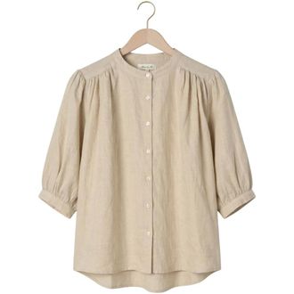 Circle Of Trust Britt Blouse 72 - Dames - Blouses & Shirts - Beige - Maat: L Katoen