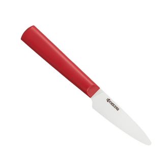 Kyocera El Peque&ntilde;o Cuchillo De Cocina De Cer&aacute;mica Roja De 7,5 Cm - Tk-075wh-rd - Kyocera