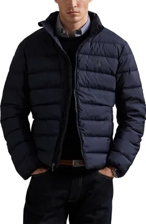 Polo Ralph Lauren The Colden Packable Down Jacket in Collection Navy at Nordstrom, Size Xx-Large