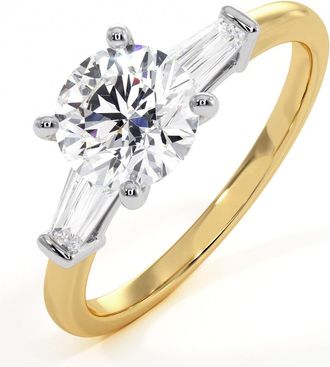 The Diamond Store Isadora GIA Diamond Engagement Ring 18KY 1.25ct G/VS2