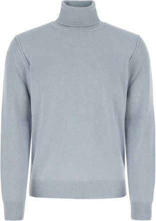 Maison Margiela Powder blue cashmere sweater