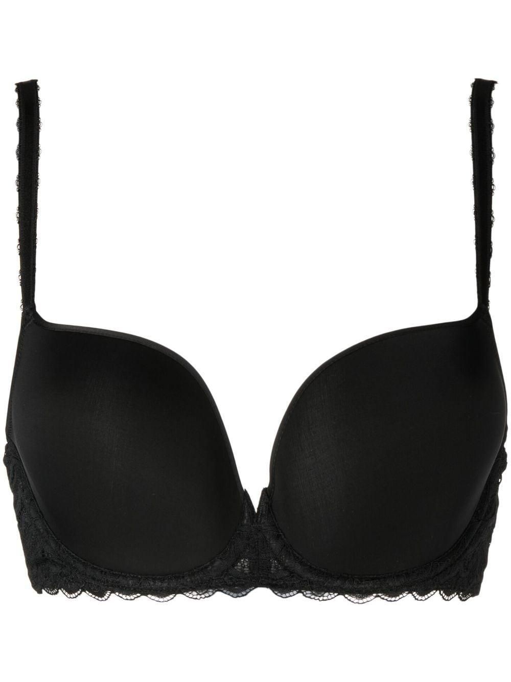 Wacoal Vivid Attraction – Reggiseno Con Ferretto In Pizzo, Nero, Taglia 36C (4C), Coppe Cucite, Fascia Laterale, Retro In Rete, Sexy E Sostenuto - 2