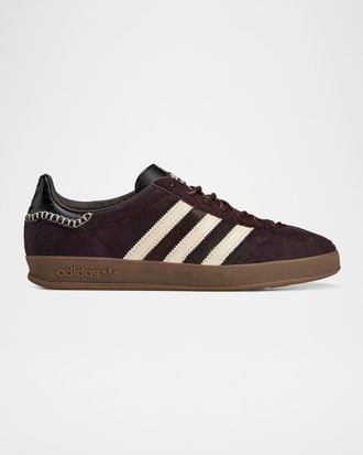 adidas x Wales Bonner Men & apos;s Gazelle Ponyhair Sneakers