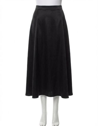 Z Supply Northpoint Midi Skirt In Black