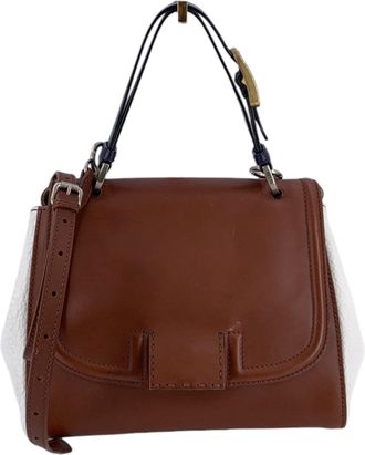 Fendi Fendi leren schoudertas Silvana