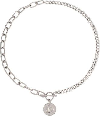 Adornia Adornia Silver Plated Stainless Steel Necklace