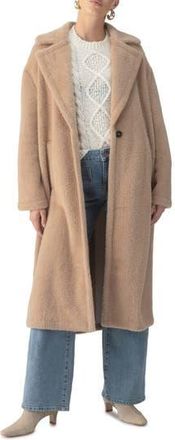 Sanctuary Live-In Faux Fur Coat in Warm Camel at Nordstrom Rack, Size X-Large P