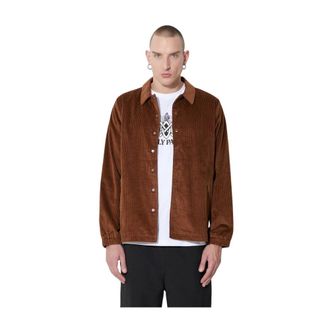 Taikan Taikan, Heren, Jassen, Bruin, Maat: L Corduroy