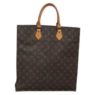 Louis Vuitton Pre-owned Tote Bags, female, Brown, Size: ONE SIZE Pre-owned Canvas handbags
