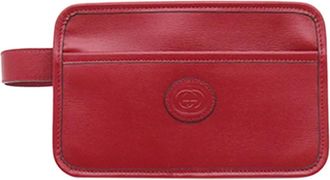 Gucci Pre-owned Gucci Calfskin Interlocking G Clutch Ladies MHW04CC3BEA3LSYA