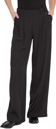 Lyss&eacute; Darcy Pleated Trouser In Black