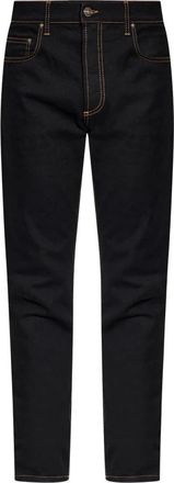 Versace Tapered Jeans - Heren - Slim Fit Jeans - Zwart - W31 - Katoen - Jeans