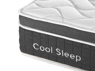 Arthur Sleep Cool Gel Foam Pocket Spring Medium Hybrid Mattress in White | Size: Super King
