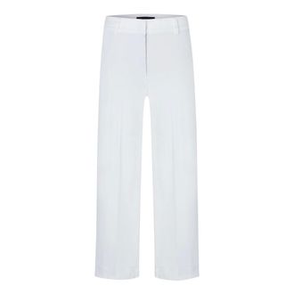 Cambio Cambio, Straight Trousers, female, White, Size: XS California Style Denim Jeans