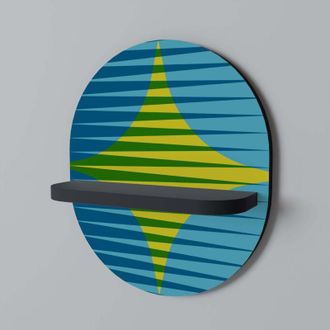 OEM Perfection Picks Estante Ovalado Negro