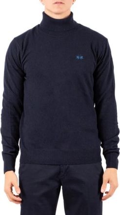 La Martina Turtleneck Trui - Heren - Coltruien - Blauw - XL - Truien & Vesten