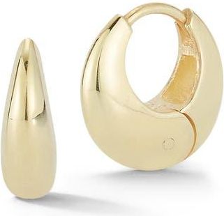 Sphera Milano Chubby Huggie Hoop Earrings in Gold at Nordstrom Rack