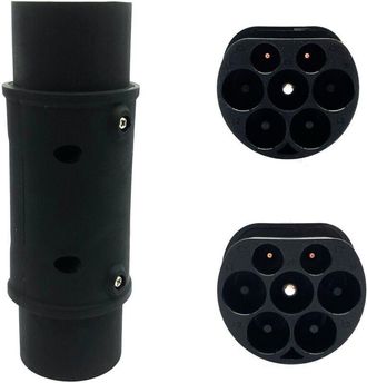 OEM Conector De Carga Para Veh&iacute;culos De Nueva Energ&iacute;a, Tipo 2 A Tipo 1, Ul94-v-0, Retardante De Llama, 16 A, 32 A, 230 V, Universal