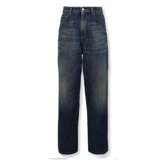 Maison Margiela Straight Jeans, male, Blue, Size: W28 Jeans