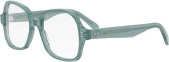 Celine CL50148I001 Square Full Rim Eyeglasses - Green