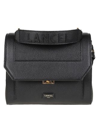 Lancel Ninon Medium Flap Cow Leather Shoulder Bag