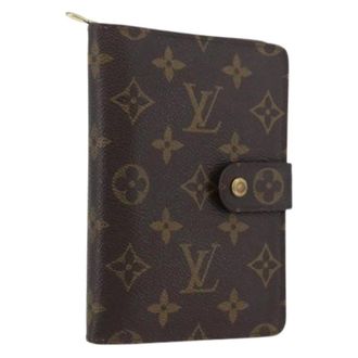Louis Vuitton Pre-owned Wallets, female, Brown, Size: ONE SIZE Pre-owned Monogram Canvas Wallet