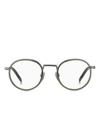 Tommy Hilfiger round glasses - men - Metal - 49 - Green