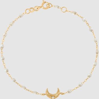 Gigi Clozeau Bracelet Lune Diamants Or Jaune