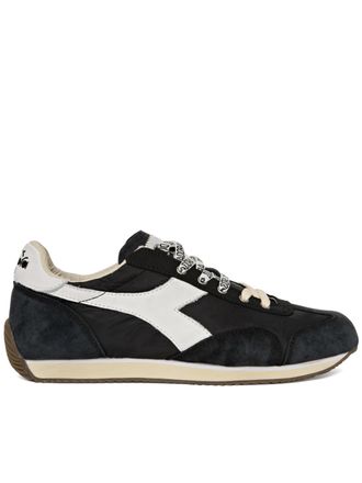 Diadora Equipe Vela Sw Black Suede Sneakers