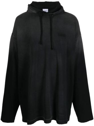 VETEMENTS Oversized hoodie - Zwart