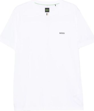 HUGO BOSS Logo-print Crew-neck T-shirt