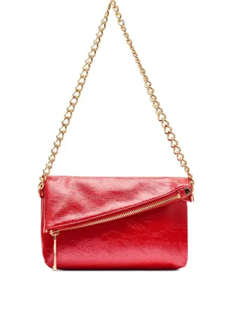 Liu Jo Glossy shoulder bag - women - Polyester/Polyurethane Resin/Polyester - OS - Red