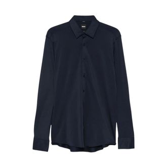 HUGO BOSS Heren, Overhemden, Blauw, Maat: 3XS