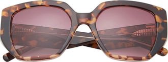 Ted Baker 54mm Gradient Square Sunglasses in Tortoise at Nordstrom Rack