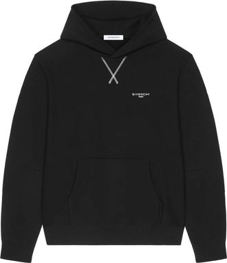 Givenchy Couture Seam Regular Fit Hoodie - Heren - Hoodies - Zwart - M - Hoodies & sweatvesten