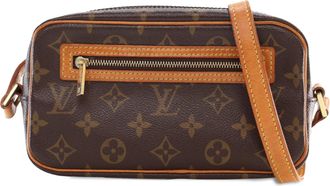 Louis Vuitton Pre-owned Womens Recit Crossbody Monogram - Brown Textile - One Size