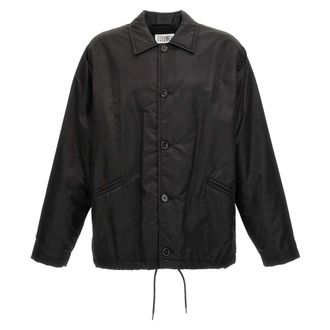 Maison Margiela Dames, Jassen, Zwart, Maat: S