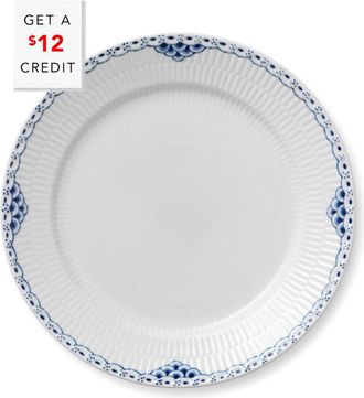 ROYAL COPENHAGEN Princess Dinner Platewith $12 Credit