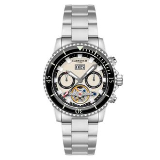 Earnshaw Duncan White Dial Mens Watch ES-8312-22