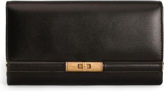 Dolce & Gabbana Womens Marlene Leather Wallet Bag - Black - One Size