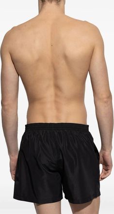 Balmain Mens Logo-Appliqu&eacute; Swim Shorts Ss25 M