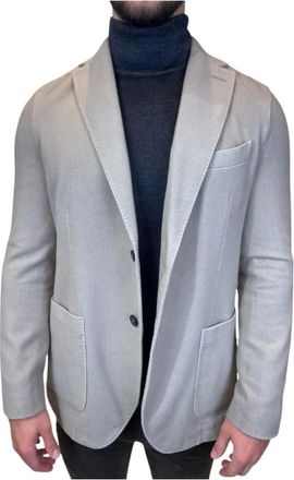 Circolo 1901 Jassen, Heren, Grijs, 2Xl, Stijlvolle Jas voor Mannen