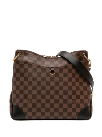 Louis Vuitton 2021-2025 Damier Ebene Odeon MM crossbody bag - Brown