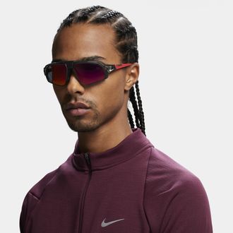Nike Mens Flyfree Mirrored Sunglasses in Grey | NKFV2391-060