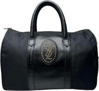 Saint Laurent Pre-owned Weekend Bags, female, Black, Size: ONE SIZE Pre-owned Weekend Bag